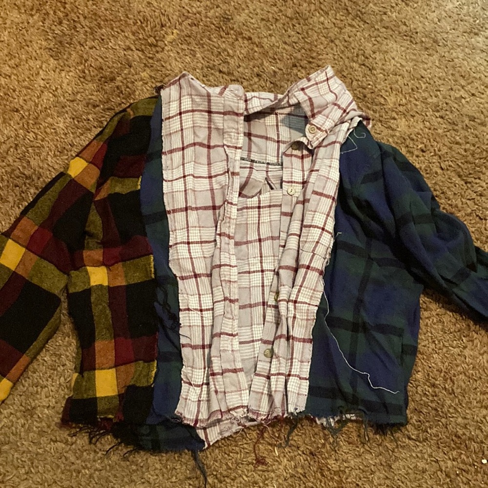 Mulitcolor flannel